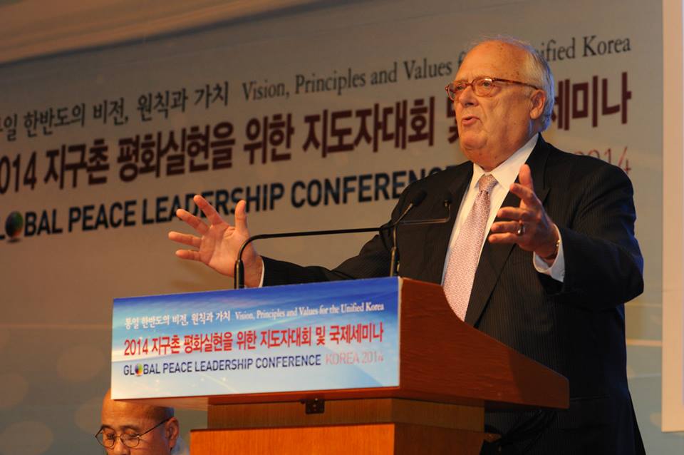 Heritage Foundation founder and Asian Studies Center Chairman Dr. Edwin J. Feulner: "Korean unification would require, quite simply, either fundamental political and economic reform by North Korea or the collapse of the regime." 