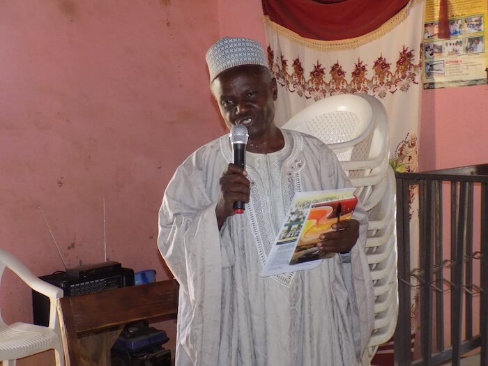 Religious leaders-community meeting in Goska-relieve inter-religious tension in Nigeria