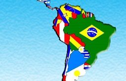 latin american flag overlay