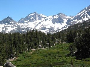 nature with mountains