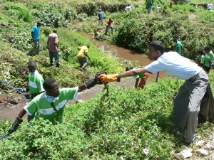 Nairobi River Cleaning Project