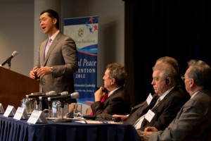 Americas Summit Opening Session at the Carter Center, Dr. Hyun Jin Moon