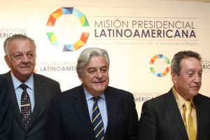 Presidents Wasmosy, Lacalle and Cerezo, Latin American Presidential Mission launched at the Global Peace Convention 2012
