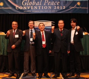 GPC Atlanta 2012, Professor Tae Hwan Kwak  with scholars representing U.S., Japan, China, Russia and Korean perspectives.