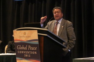 Dr. Manu Chandaria is a renown business man and philanthropist from Kenya connected economic opportunities to peace-building.