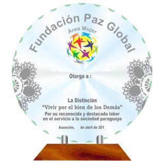 The "Living for the Sake of Others" annually recognizes women who have contributed to the development of Paraguay.