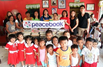 PeaceBooks Campaign Combats Illiteracy in Filipino All-lights Villages