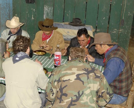 Dr. Moon visited the town of Maria Auxilidora during a cattle drive for peace with young Paraguayan leaders. It was an unforgettable meal that melted social divides.