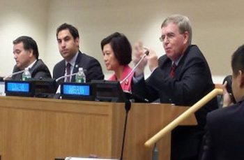 President of Global Peace Foundation Tells Young Leaders at the United Nations, “Leadership in the 21st Century must begin as moral leadership.”