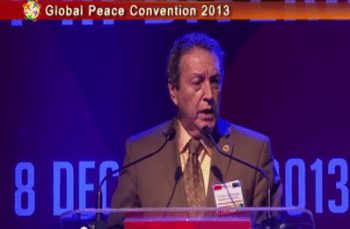 Vinicio Cerezo at Global Peace Convention Malaysia 2013