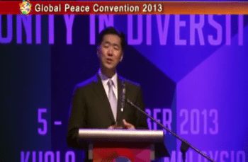 Hyun Jin Moon, Hyun Jin Preston Moon, Hyun Jin P. Moon, Global Peace Foundation, Global Peace Convention, moral and innovative leadership, Dr. Hyun Jin Moon closing speech at Global Peace Convention Malaysia 2013