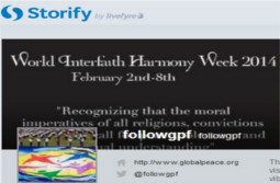 World Interfaith Harmony Week 2014