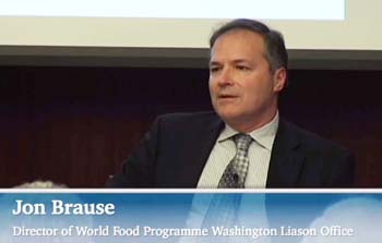 Jon Brause, World Food Program, Global Peace Foundation, CSIS DC Forum