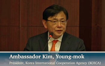 ambassador kim, President of KOICA, Global Peace Foundation, CSIS Forum