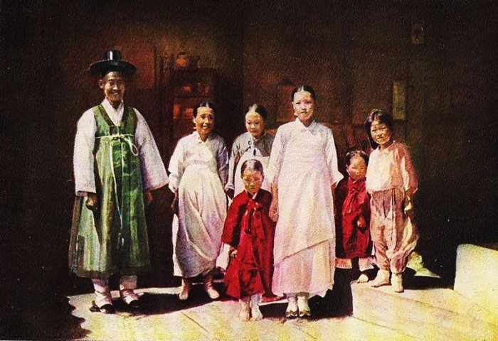 Korean traditional family, family values, one family under God