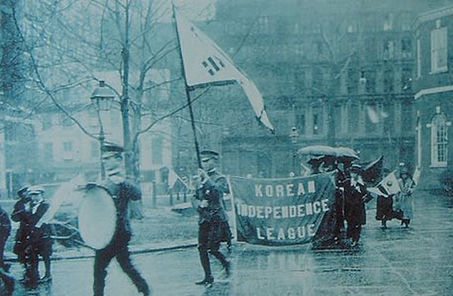 Seo Jae-pil, Korean Independence League, in Philadelphia in 1919.