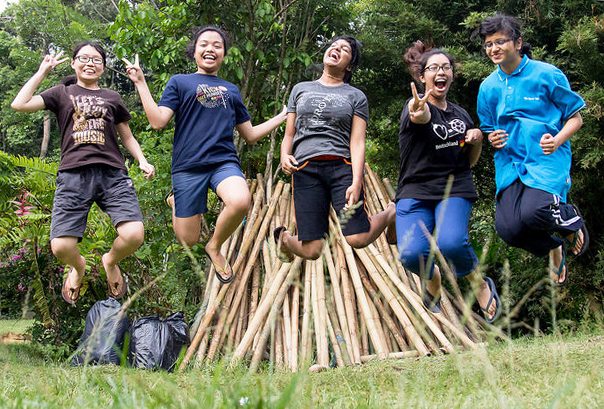 Global Peace Volunteer Camp Team Photo