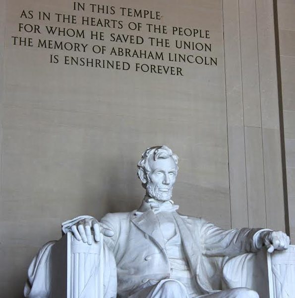 Lincoln Memorial, Korean Dream, With Malice towards none, charity for all