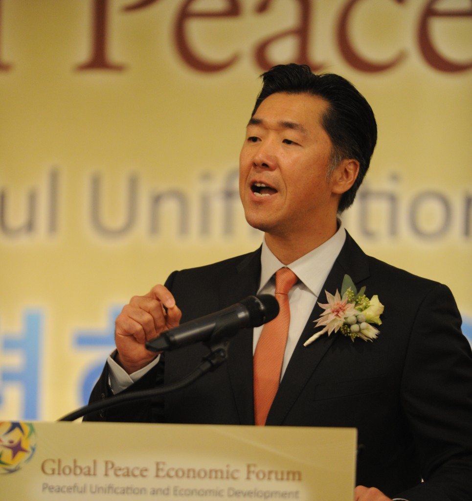 Hyun Jin Moon Global Peace Economic Forum 2015
