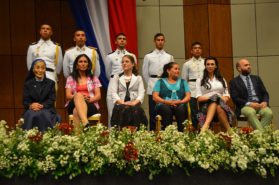 Recipients of the 2016 Living for the Sake of Others awards in Paraguay