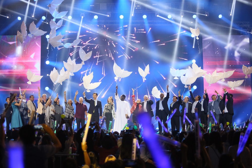 In the News: Civic committee launches unification song at Manila concert