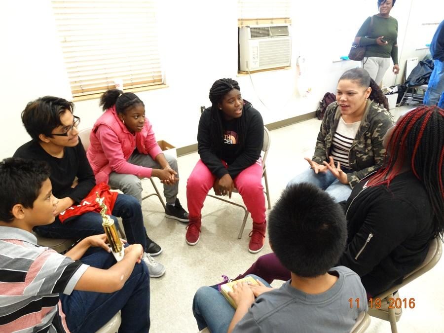A Group of CCE Youth , Jersey City