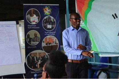 Herman Kajiru at Youth Empowerment Workshop