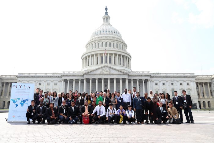 IYLA 2013 in front of the Capitol Building in Washington DC