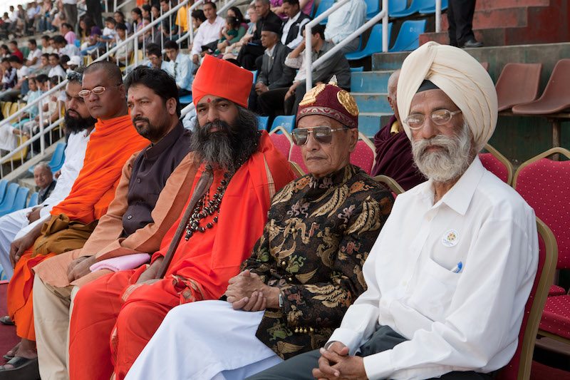 Leaders of different faith backgrounds-Global Peace Foundation-South Asia interfaith assembly