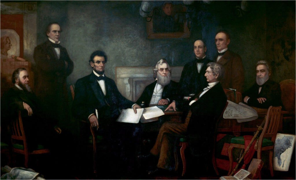 First Reading of the Emancipation Proclamation of President Lincoln