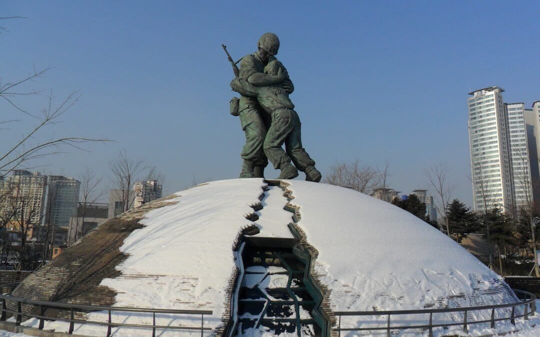 Statue of Brothers Seoul Korea