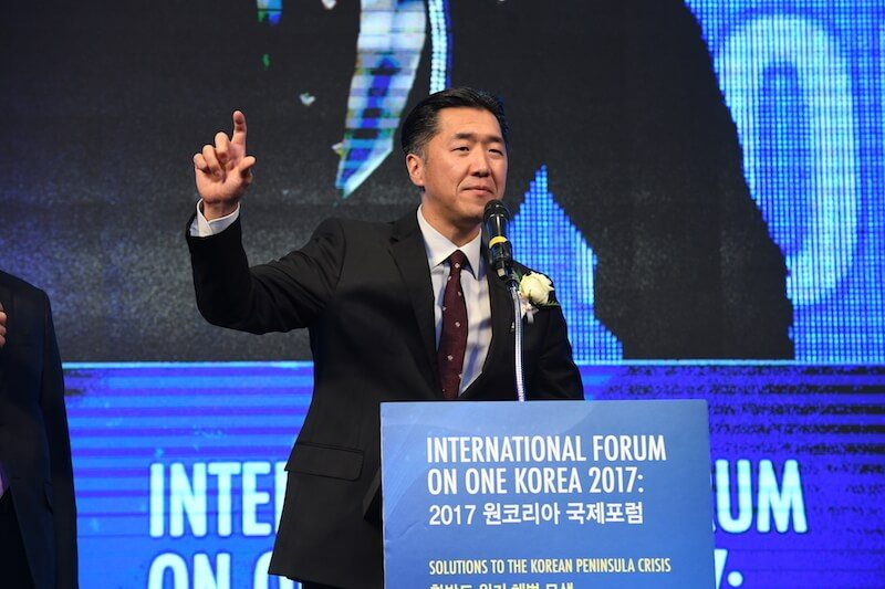 International Forum on One Korea 2017 Keynote Address By Dr. Hyun Jin P. Moon