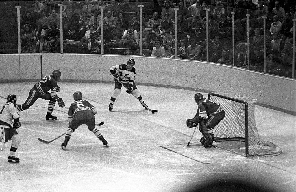 U.S. Men's Hockey team defeats Soviets in 1980 