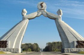 The Arch of Reunification, Korean War Reunification