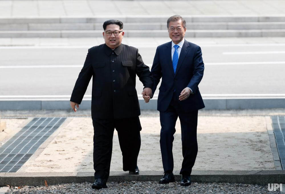 Moon Jae-in and Kim Jong Un, Inter-Korean Summit