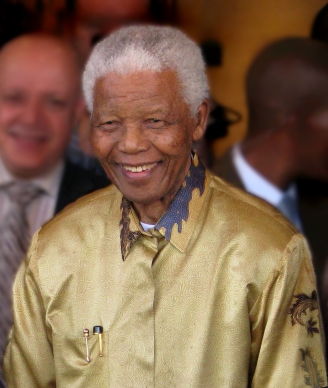 Nelson Mandela, South Africa's first black President