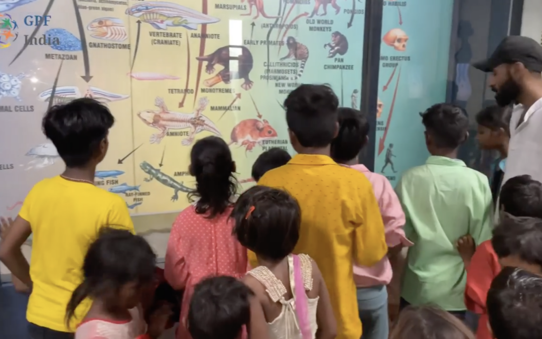 Children from S.M.I.L.E Vasudhaiva Kutumbakam Learning Center Explore National Science Centre, New Delhi